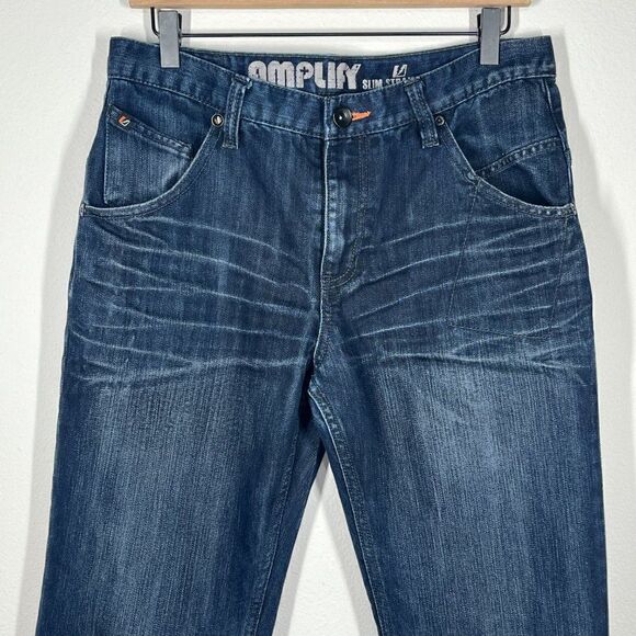 Amplify Jeans slim straight fit 32X32 Dark Wash - Picture 4 of 13